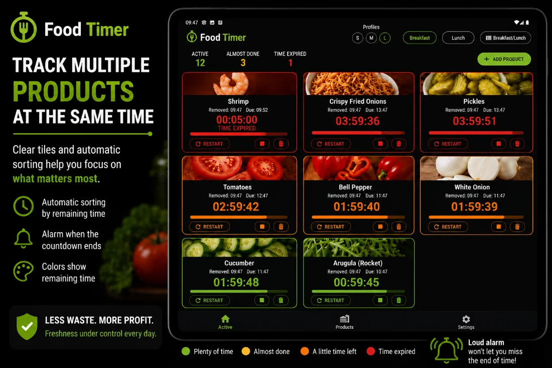 Food Timer screenshot
