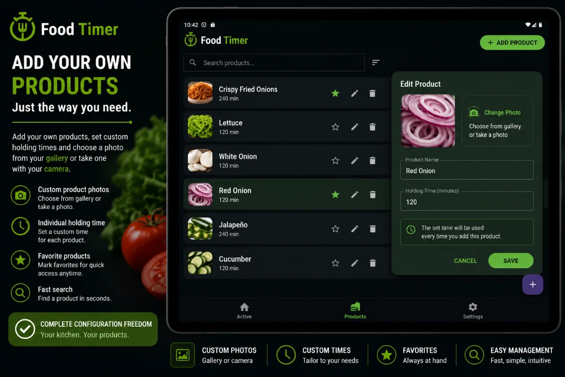 Food Timer screenshot